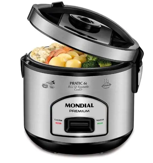 Panela de Pressão Elétrica Mondial 5L